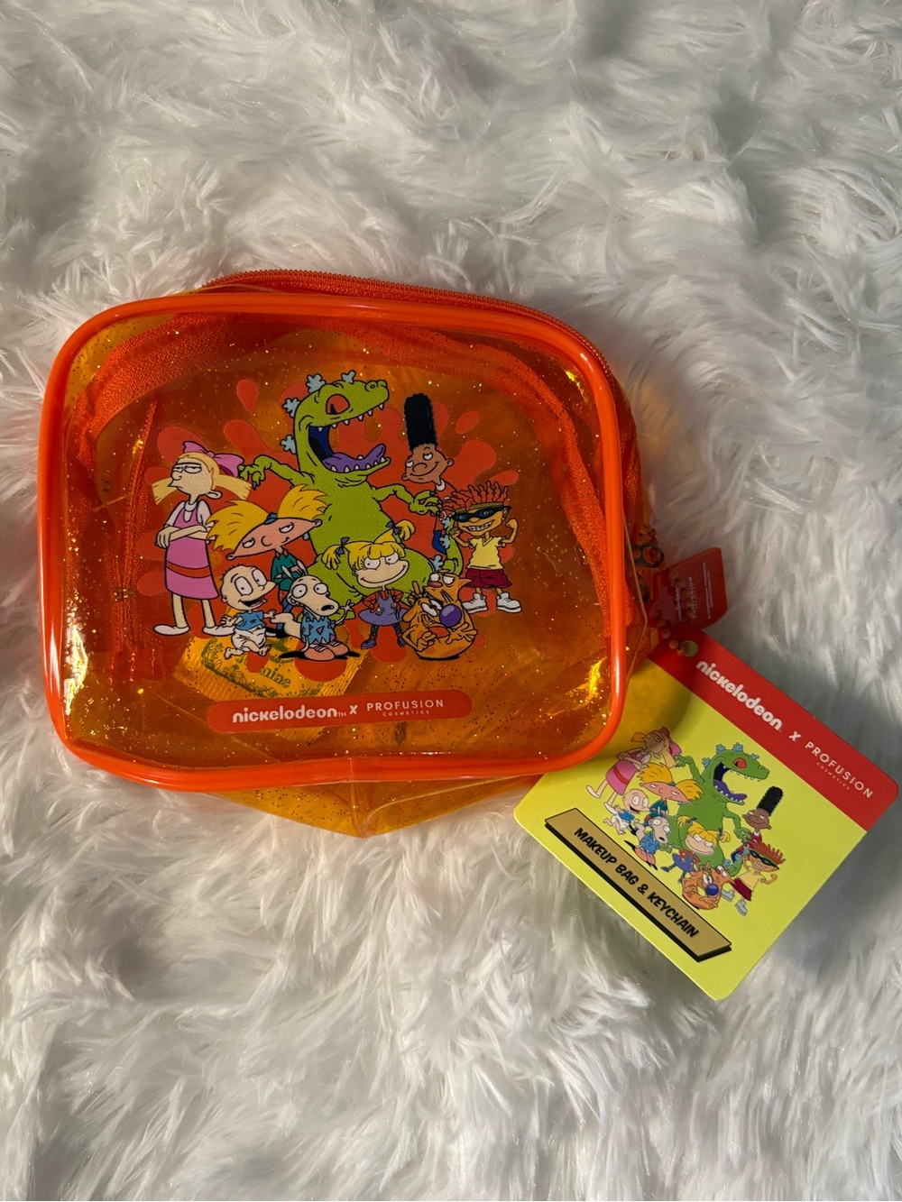Profusion Nickelodeon mini cosmetic makeup bag NWT